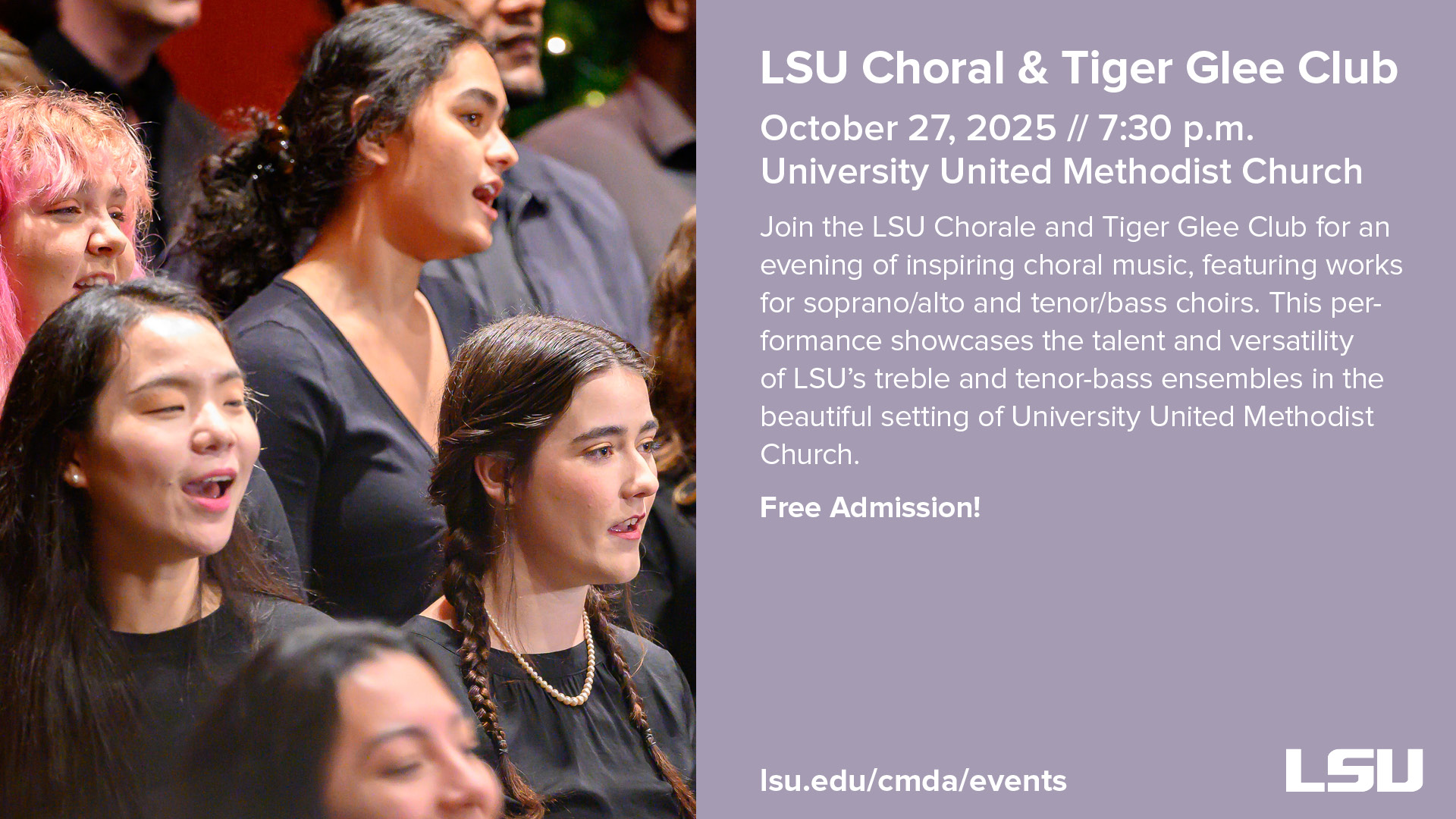 chorale tiger glee