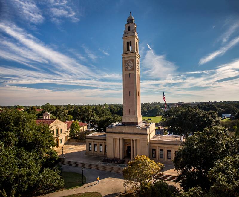 memorial tower in sky