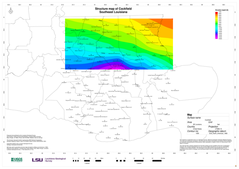 Cockfield Structure Map