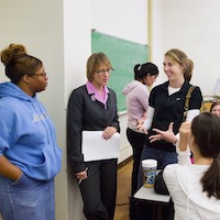 students in classroom