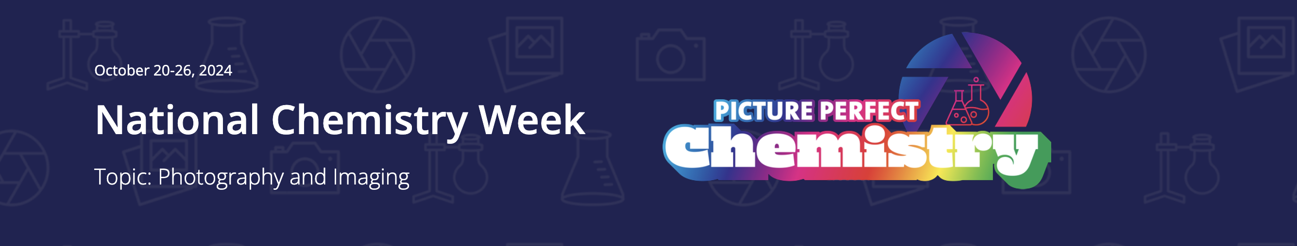 National Chemistry Week Header text