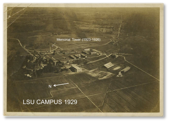 lsu campus 1929 lsu campus 1929